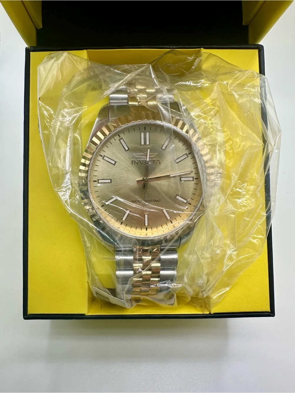 Invicta Specialty Oxford Men's Watch - 43mm Gold, Steel (47487) NEW IN BOX